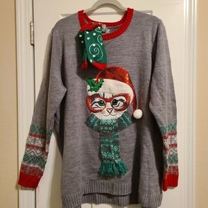 Holiday time from Walmart sweater Xmas